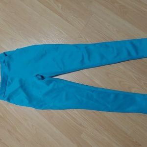 Turquoise trousers